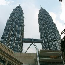 Petronas Towers, Kuala Lumpur, Malaysia. Photo courtesy RNS/Auswandern Malaysia/