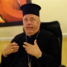 Fr. Nabil Haddad, photo from Cynthia J. Martens