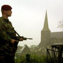 Sectarianism in Northern Ireland. Photo via Getty Images.