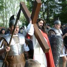 Religious procession on good Friday in Stuttgart-Bad Cannstatt, Germany. Via Wiki Commons (http://bit.ly/HUeRVg) Religious procession on good Friday in Stuttgart-Bad Cannstatt, Germany. Via Wik