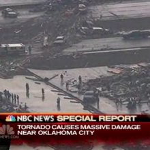 NBC News report of Oklahoma tornado damage