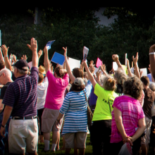 Protestors gather for Moral Mondays in North Carolina. Photo by yashmori / flick
