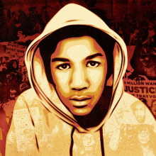 Trayvon Martin concept. Illustration courtesy benjaminisraelrobinson.com/wal