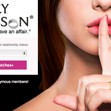 AshleyMadison.com homepage