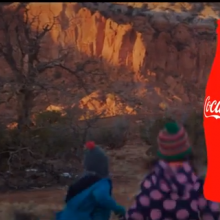 Coca-Cola Super Bowl commercial screenshot