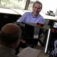 A subject in 'Merchants of Doubt' sits for an interview. From the film trailer.