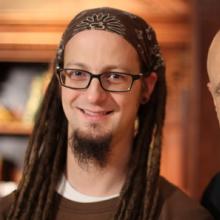 Shane Claiborne and Tony Campolo. Photo courtesy of the authors. 