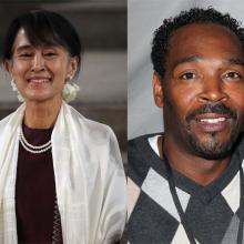 Aung Sun Suu Kyi photo, Dan Kitwood/Getty Images; Rodney King photo David Living