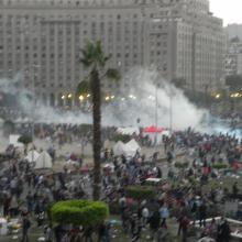 Images captured Sunday 11/20/11 in Tahrir Square. Courtesy of Karen Jacob.