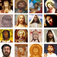A collection of images of Jesus. Image courtesy Christian Piatt/Patheos.