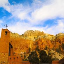 Monastery of Christ in the Desert in New Mexico. Photo by Timothy King
