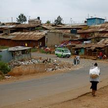 Kibera, the largest slum in Africa. Nairobi, Kenya. Photo by Cathleen Falsani.