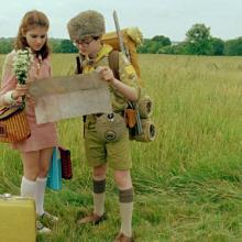  Suzy (Kara Hayward) and Sam (Jared Gilman) in "Moonrise Kingdom."