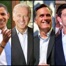 Obama, Biden, Romney, Ryan. 