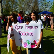 Immigration rally in Bakersfield, Calif., Richard Thornton / Shutterstock.com