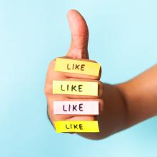 'Like' illustration, Gonzalo Aragon / Shutterstock.com