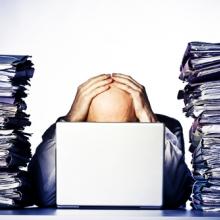 Overwhelmed man image, Rene Jansa / Shutterstock.com