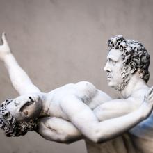 The rape of the Sabine women, Florence Italy. Image courtesy Markus Gann/shutter