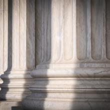 Pillars of the Supreme Court, Brandon Bourdages / Shutterstock.com