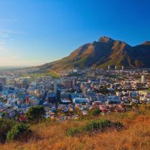 Dawn in Cape Town. Image courtesy Denis Mironov/shutterstock.com