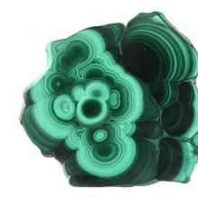 Malachite from Congo. Image courtesy Albert Russ/shutterstock.com