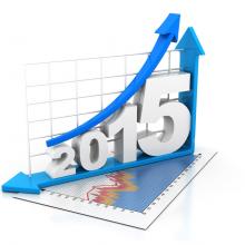 2015 growth graph. Image courtesy bluebay/shutterstock.com