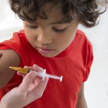 A child gets a vaccination. Image courtesy JPC-PROD/shutterstock.com