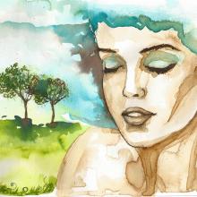 Mother Earth illustration, bruniewska / Shutterstock.com