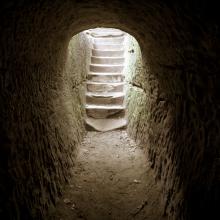 An empty tomb. Image via ehrlif/shutterstock.com