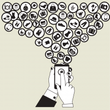 Online shopping illustration, Fotinia / Shutterstock.com