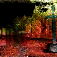mixed media religious images, Gordan / Shutterstock.com