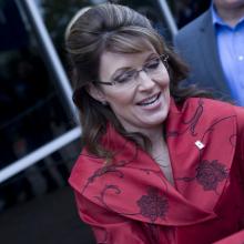 Sarah Palin in Plano, Texas in 2009, Jennifer A. Walz / Shutterstock.com