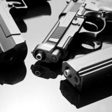 Handgun image, Nomad_Soul / Shutterstock.com