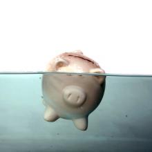 Debt crisis illustration, mikeledray / Shutterstock.com