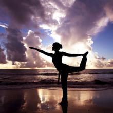Yoga illustration, Tom Wang / Shutterstock.com