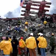Ground Zero on Sept. 20, 2001. 