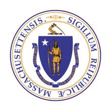 Massachusetts state seal. 