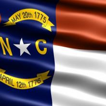 State flag of North Carolina. Illustration courtesy Martin Bangemann/shutterstoc