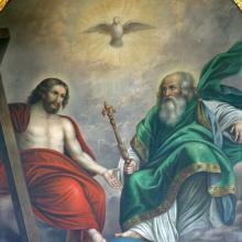 Holy Trinity painting, Zvonimir Atletic / Shutterstock.com