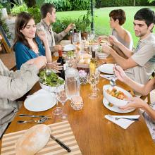 Group meal photo, AISPIX by Image Source, Shutterstock.com