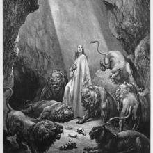 Daniel in the Lion's Den, Nicku / Shutterstock.com