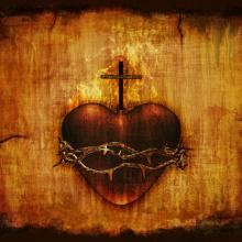 Sacred Heart of Jesus image, Linda Bucklin / Shutterstock.com
