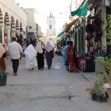 A street in Tripoli, the Libyan capital, before the war.​ Image courtesy Fredric