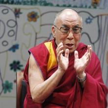 The Dalai Lama. Photo via Robert Sciarrino / The Star-Ledger / RNS.