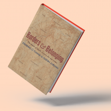 The cover of 'Borders and Belonging' has a map in the background.