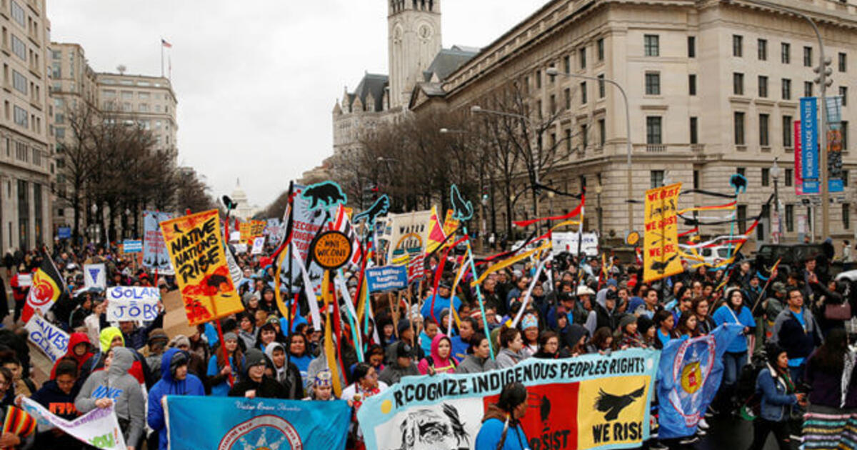 Native Nations March Gathers Outside White House in Spiritual Battle ...