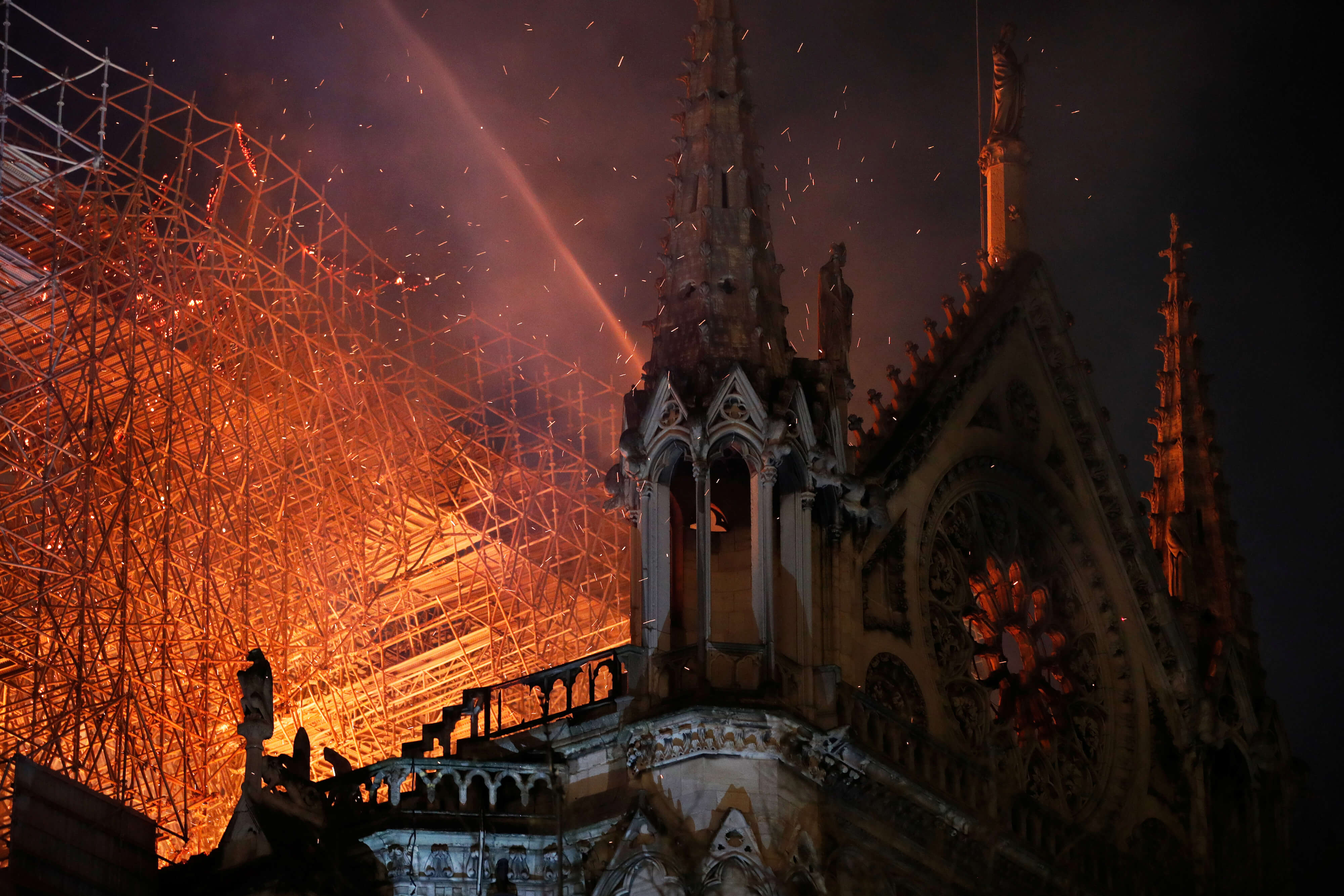 Fire Devastates Notre Dame Cathedral In Paris Sojourners   2019 04 15t200349z 1 Lynxnpef3e1ex Rtroptp 4 France Notredame 1 