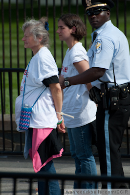 Immigration Protest at White House