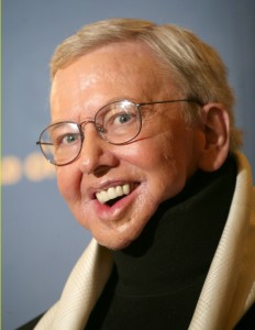 Roger Ebert (Photo courtesy of Mr. Ebert)