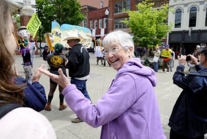 Transform Now Plowshares activist Sister Megan Rice. Photo: Michael Patrick, courtesy Knoxville News Sentinel/RNS
